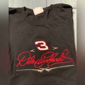 Vintage Dale Earnhardt Embroidered Long Sleeve T shirt 2XL